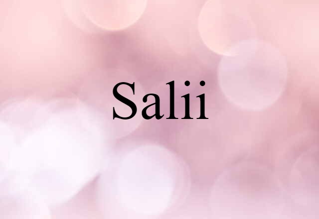 Salii