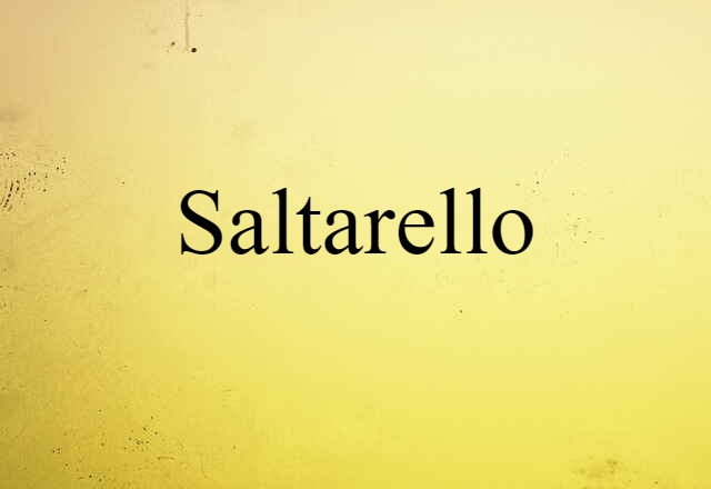 saltarello