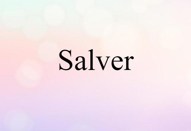 salver