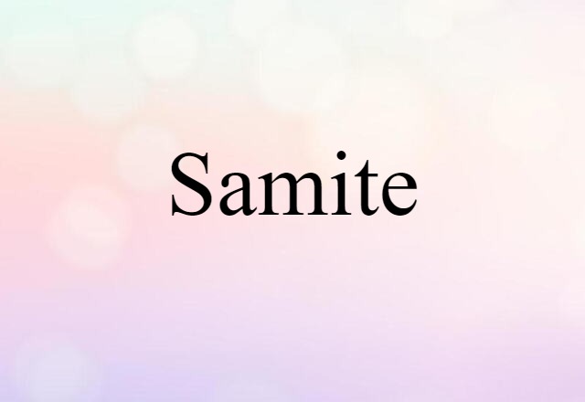 samite