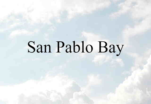 San Pablo Bay