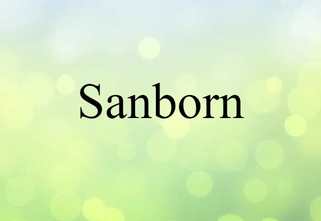 Sanborn