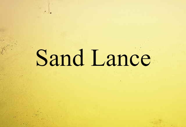 sand lance