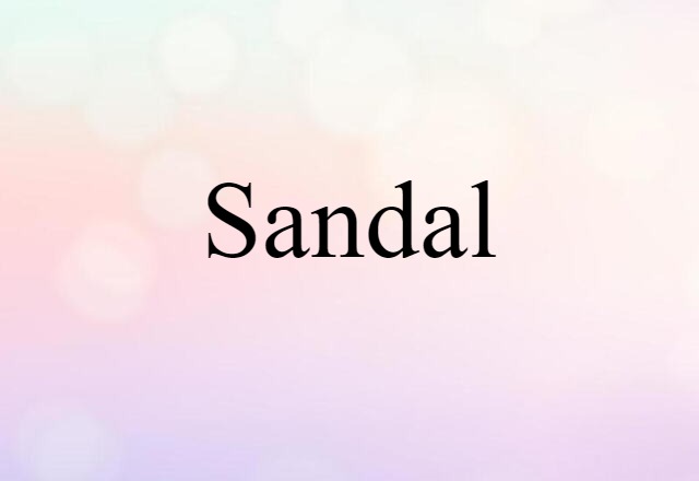 sandal