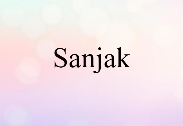 sanjak