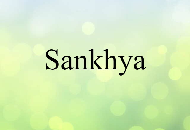 Sankhya