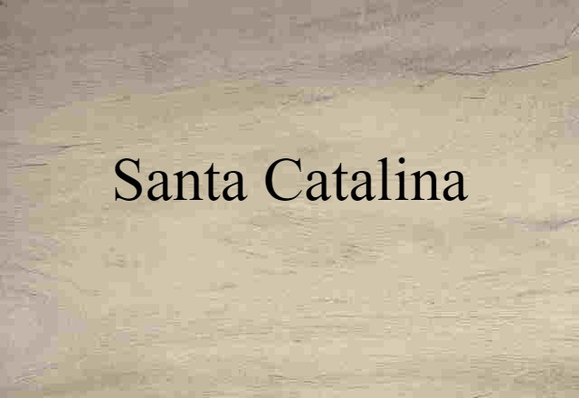 Santa Catalina