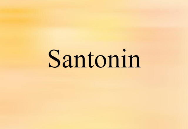 santonin