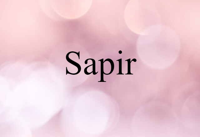 Sapir