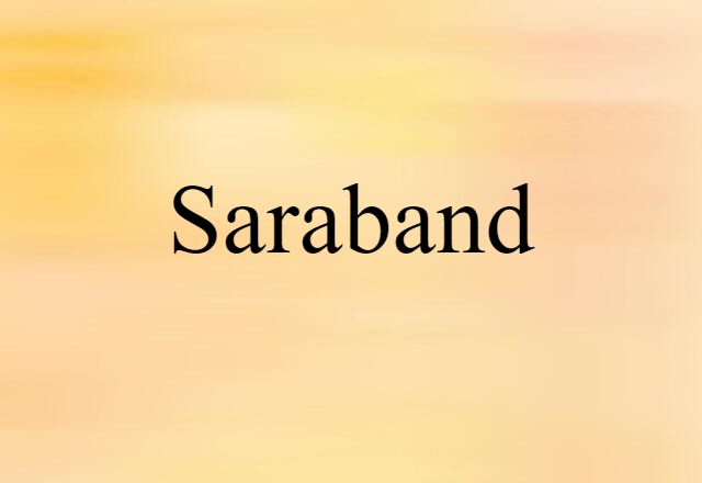 saraband