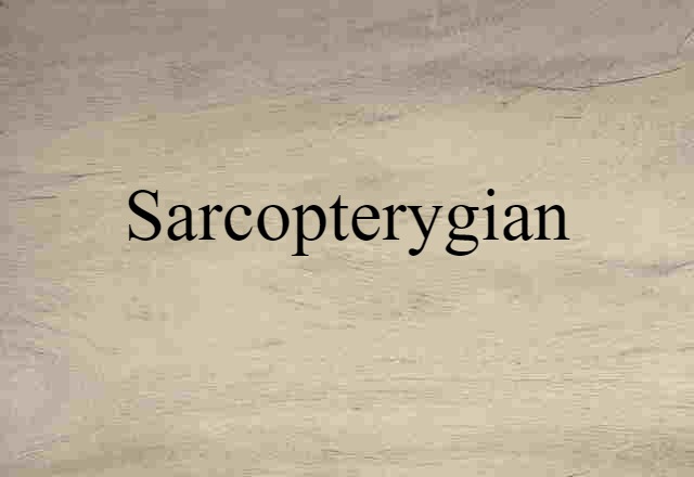 sarcopterygian