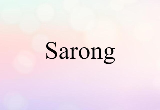 sarong