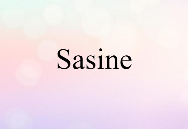 sasine