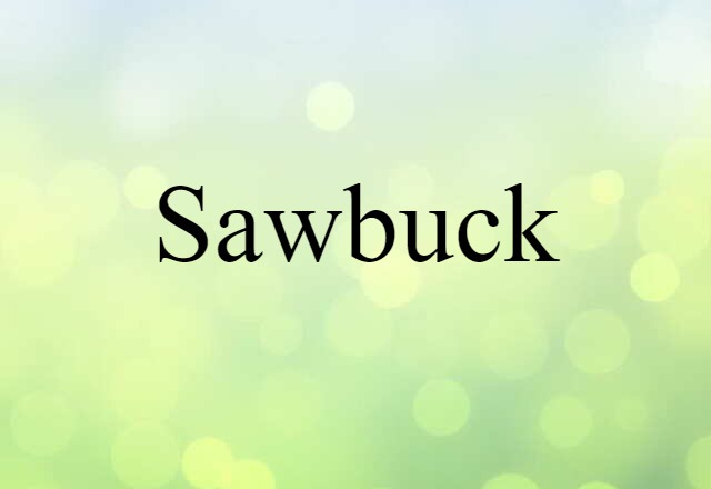 sawbuck