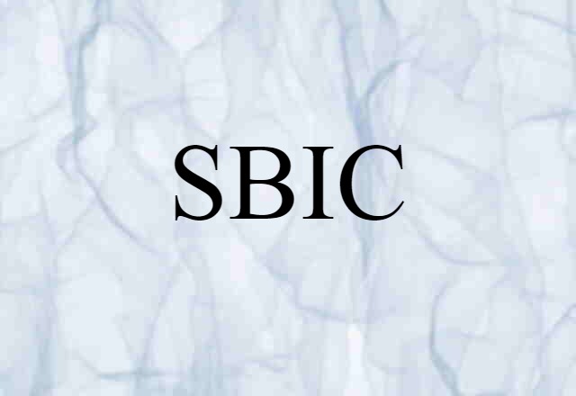 SBIC