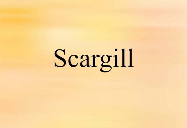 Scargill