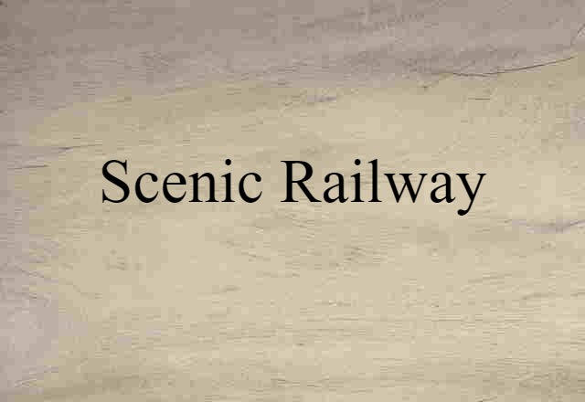 scenic railway