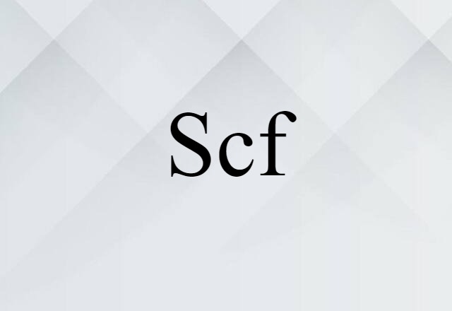 scf