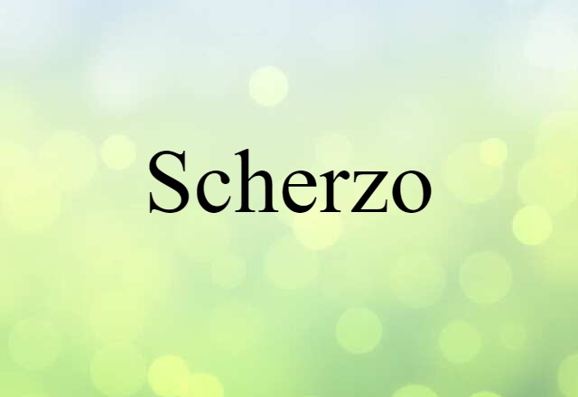 scherzo