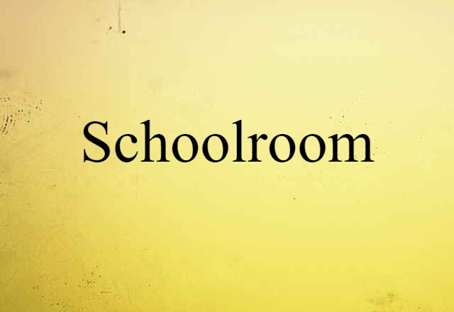 schoolroom