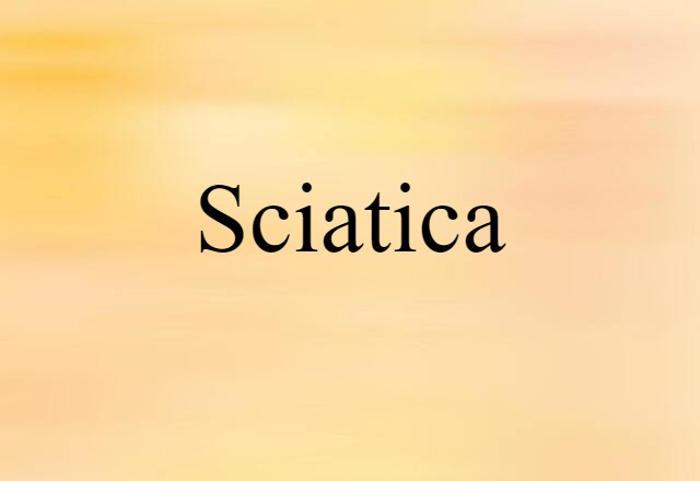 sciatica