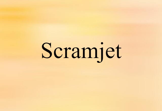 scramjet