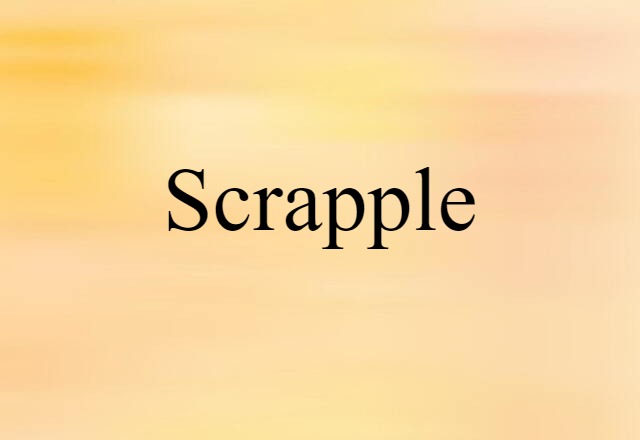 scrapple