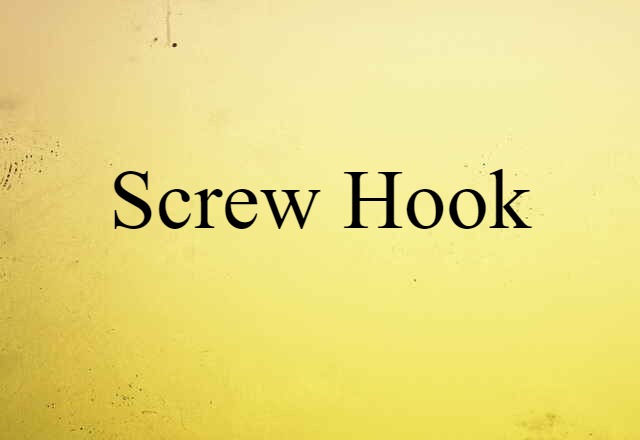 screw hook