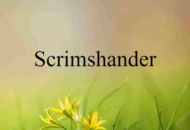 scrimshander