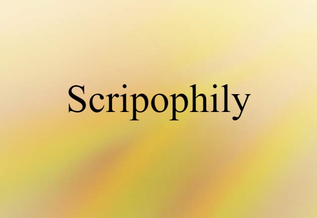 scripophily