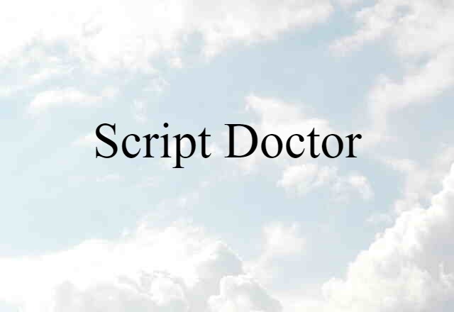 script doctor