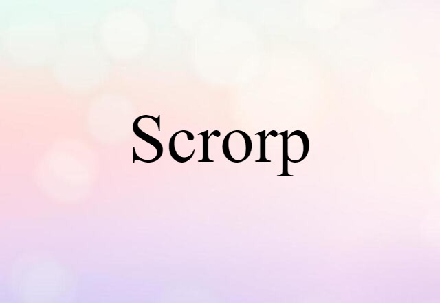 scrorp