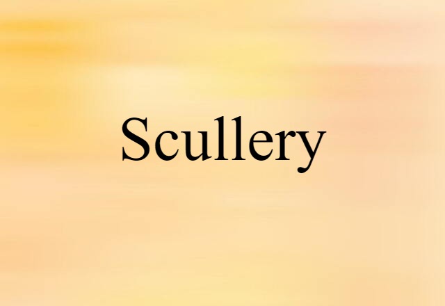 scullery