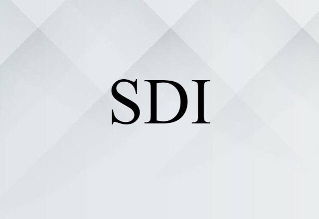 SDI