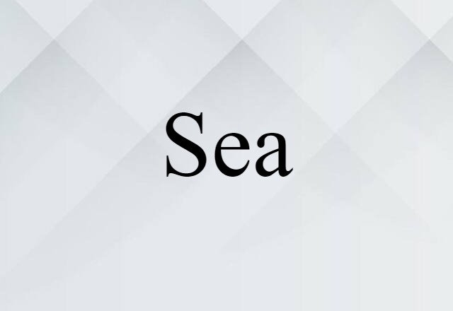 sea