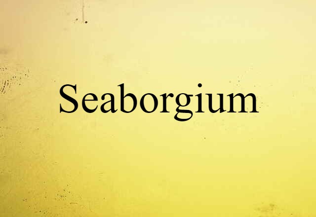 seaborgium