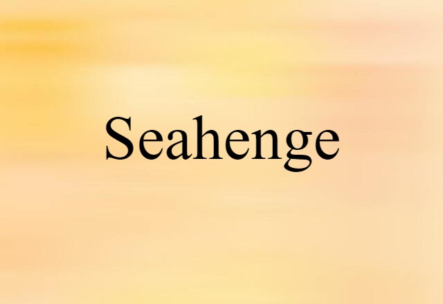 Seahenge