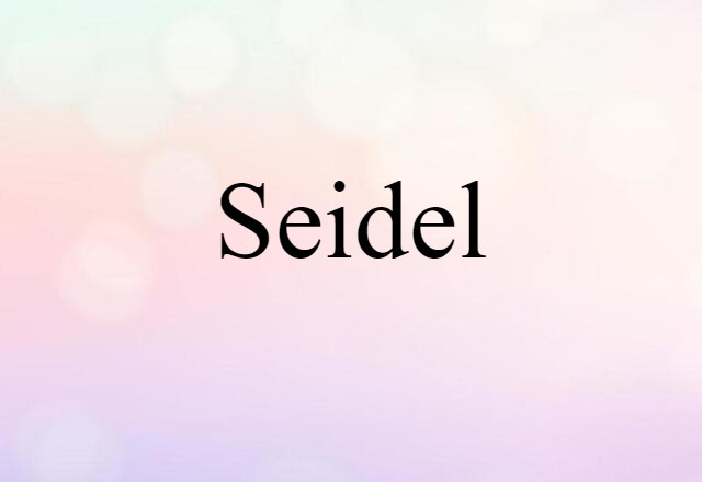 seidel