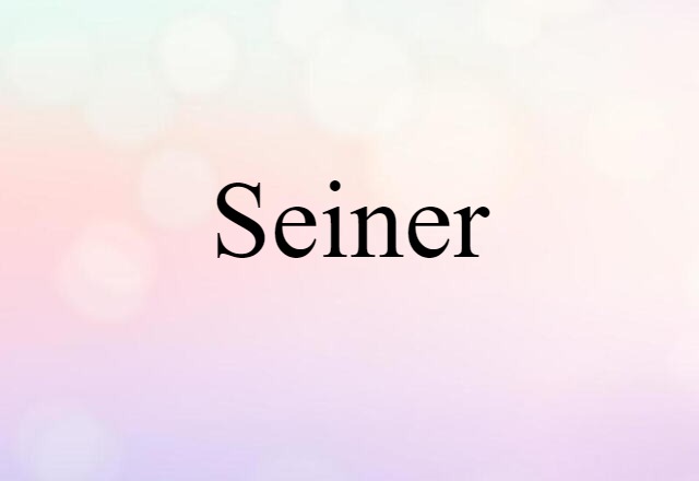 seiner