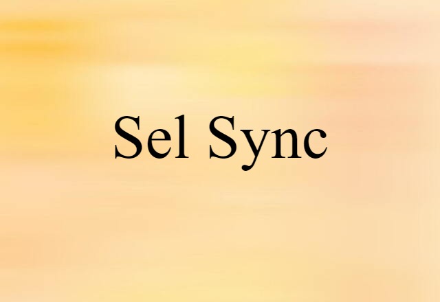 sel-sync