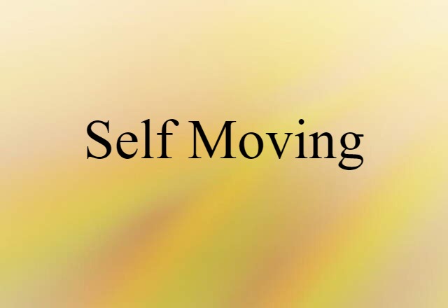 self moving