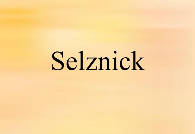 Selznick