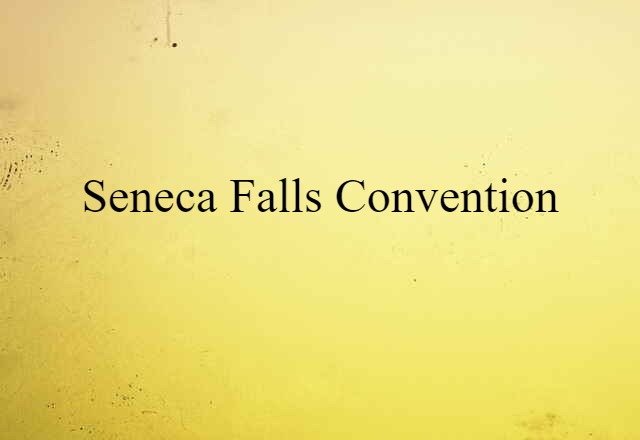 Seneca Falls Convention