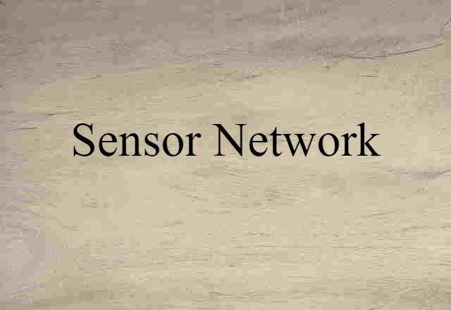 sensor network