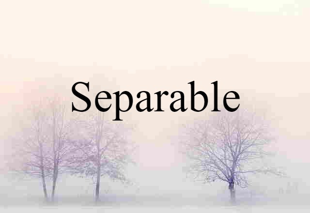 separable