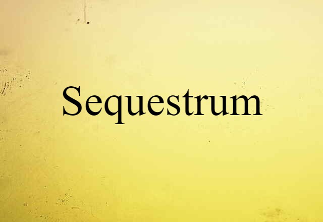 sequestrum