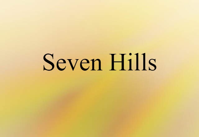 Seven Hills