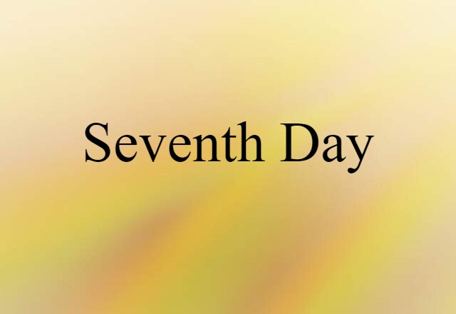 Seventh Day