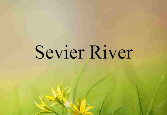 Sevier River