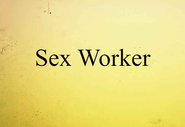 sex worker